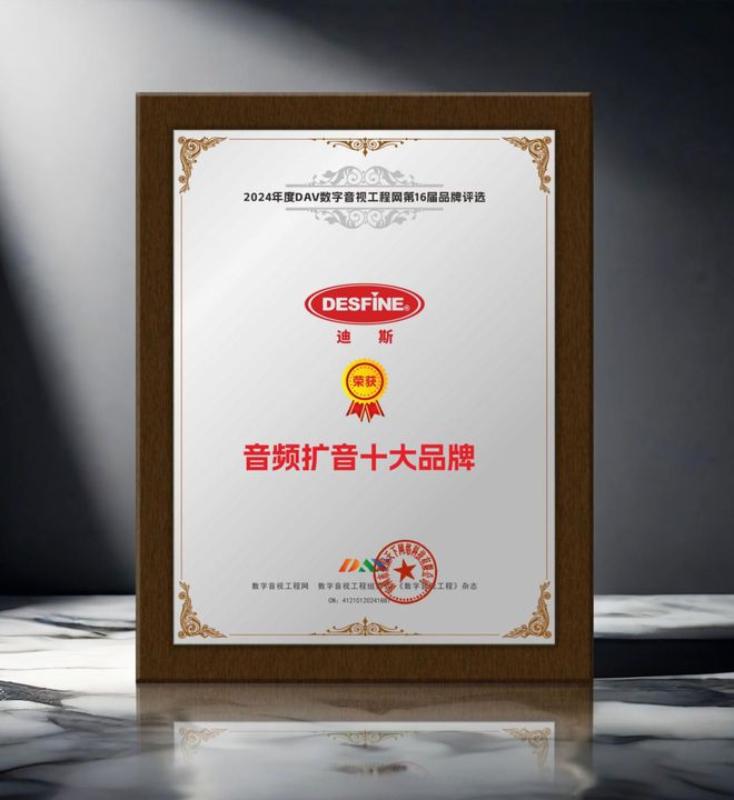 2024年度音频扩音十大品牌”名单公布！k8凯发国际入口喜讯来袭！ DAV01“(图5)